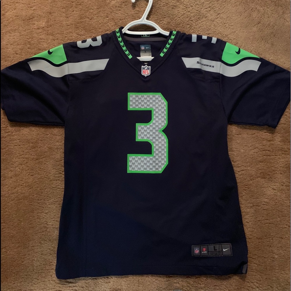 Youth Russell Wilson Seahawks Jersey
